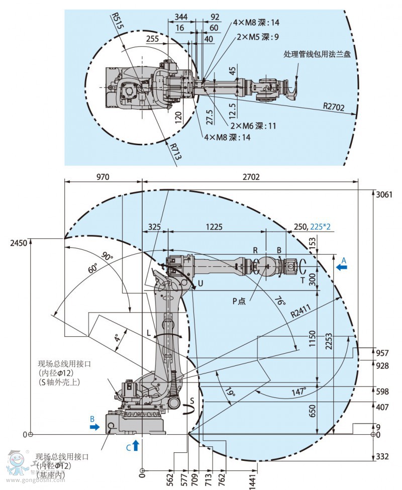 安川機(jī)器人MS165-1