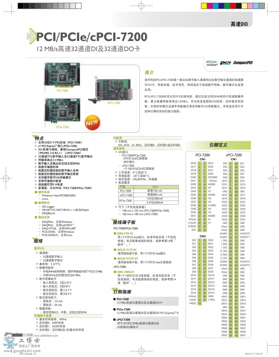 PCI-7200_Datasheet_10